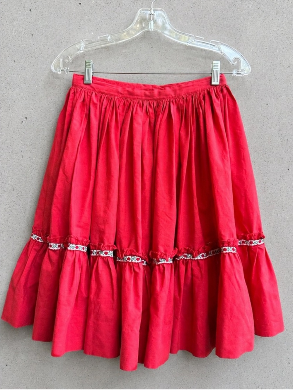 Vintage Petticoat Slip FULL CIRCLE 26” Waist western